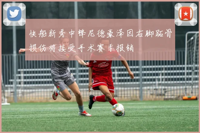 快船新秀中锋尼德豪泽因右脚跖骨损伤将接受手术赛季报销